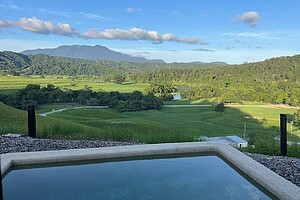 Pool with a view
